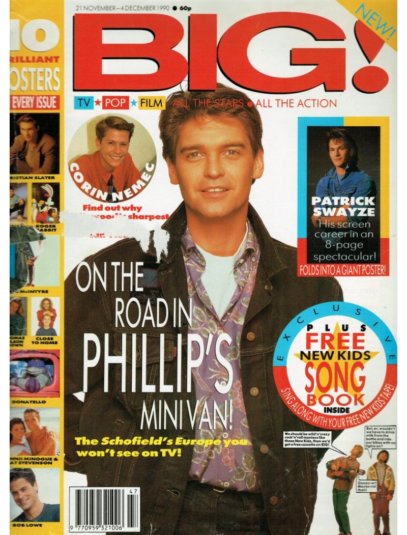 Big! Magazine 21st November 1990 Phillip Schofield