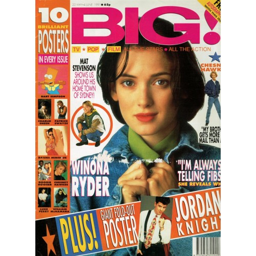 Big Magazine 1991 22/05/91 Winona Ryder