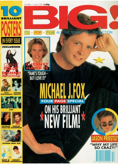 Big Magazine 1991 24/04/91 Michael J Fox GC