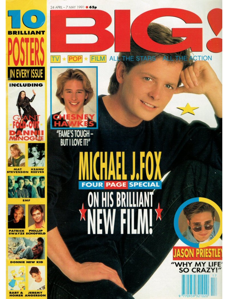 Big Magazine 1991 24/04/91 Michael J Fox GC Big Magazine 1991 24/04/91 Michael J Fox GC