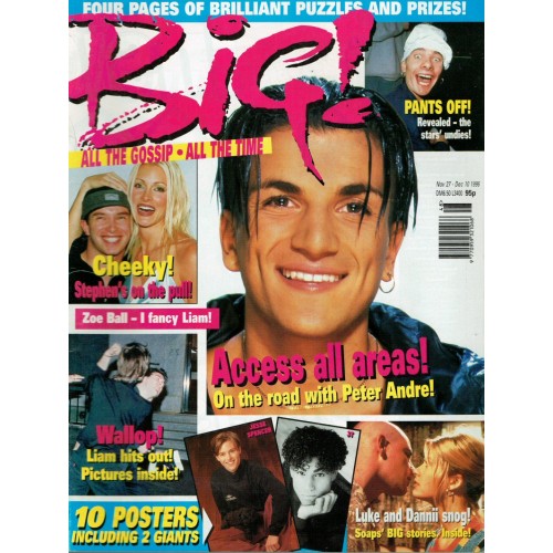 Big Magazine 1996 27/11/96 Peter Andre