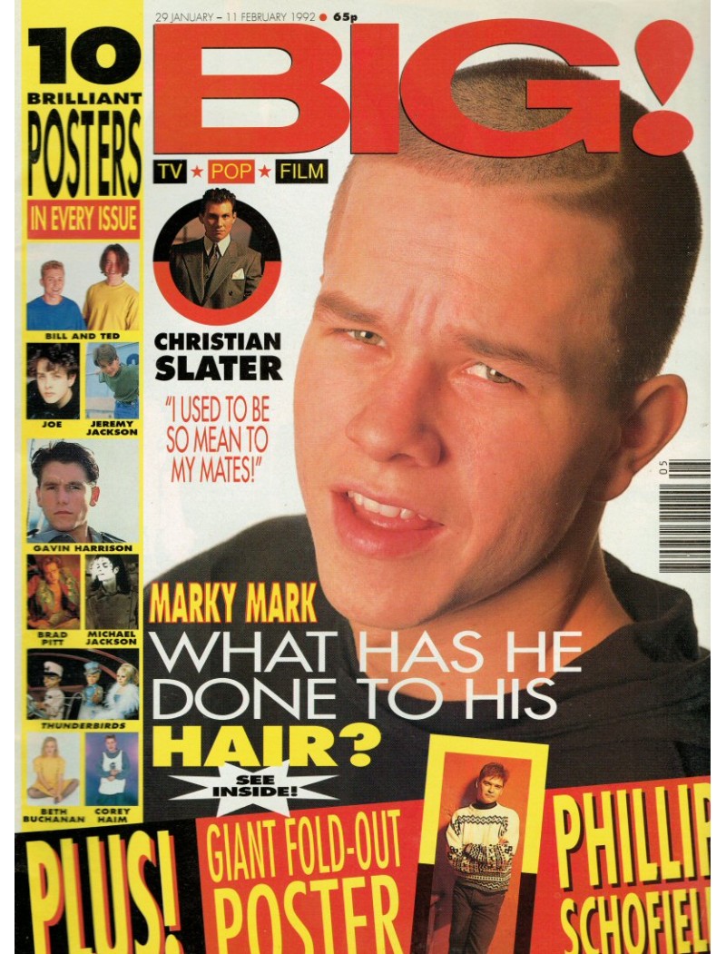 Big Magazine 1992 29/01/92 Mark Wahlberg