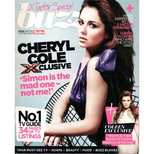 Buzz Magazine - 2010 11th December 2010 Cheryl Cole Cover