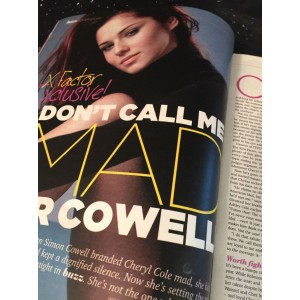 Buzz Magazine 11th December 2010 Cheryl Cole Cover