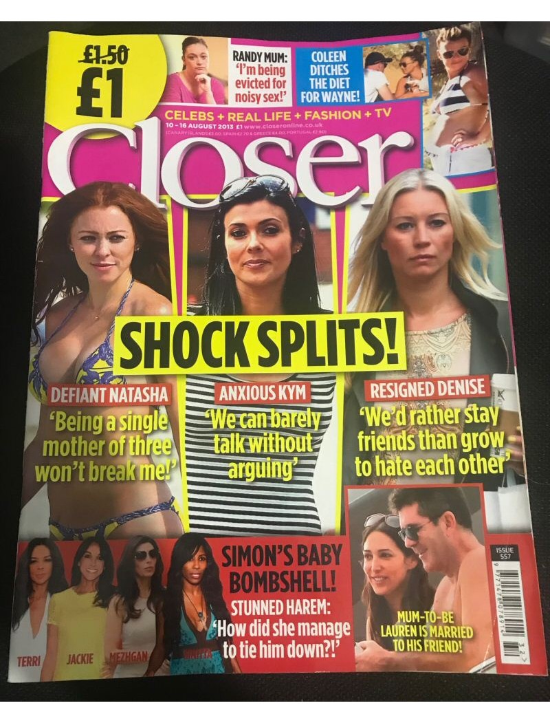 Closer Magazine - 557 - 10th August 2013