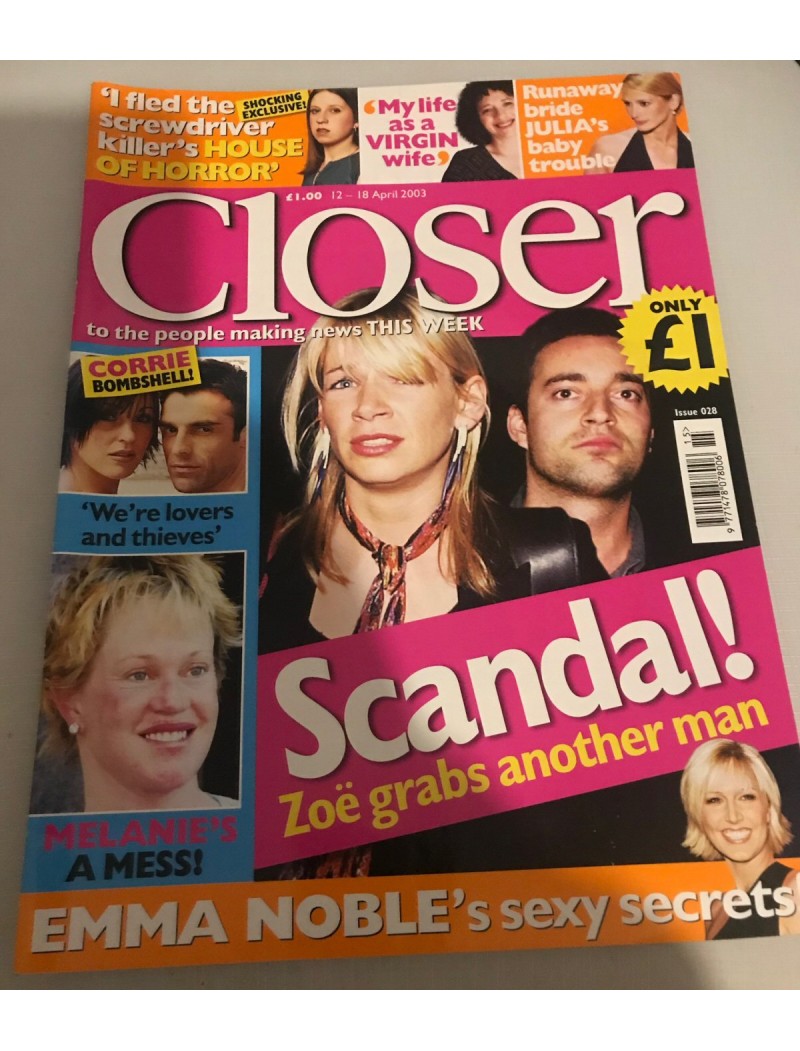 Closer Magazine - 028 - 12th April 2003