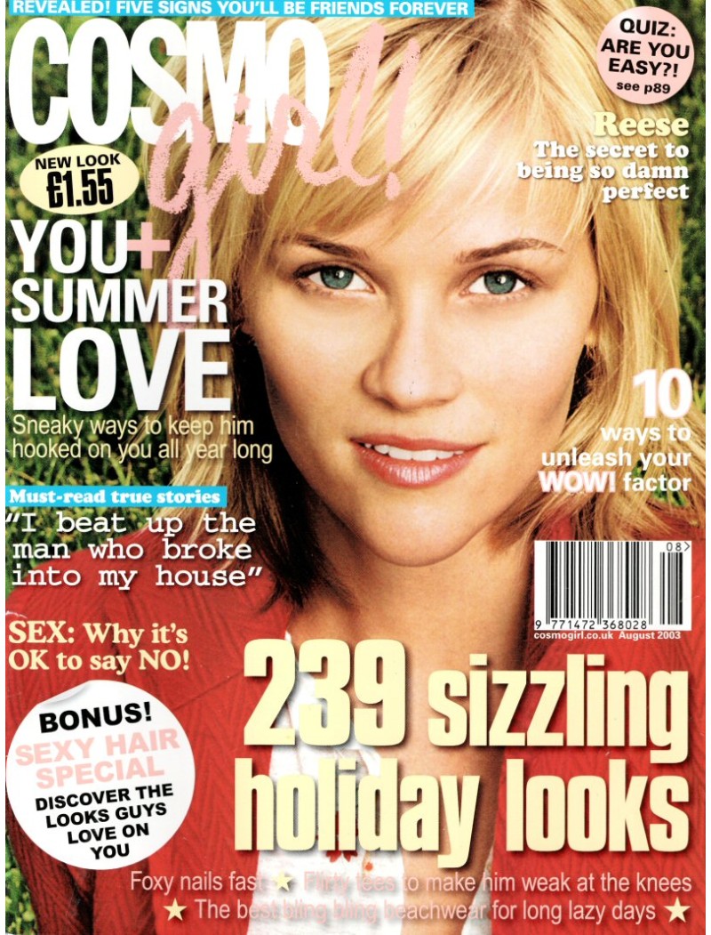 CosmoGirl Magazine - 2003 8th August 2003 CosmoGirl Magazine - 2003 8th August 2003