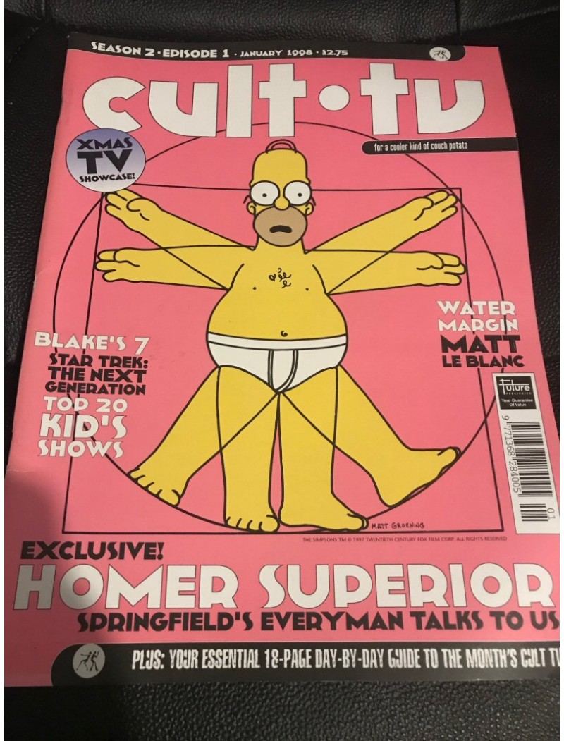 Cult TV Magazine January 1998