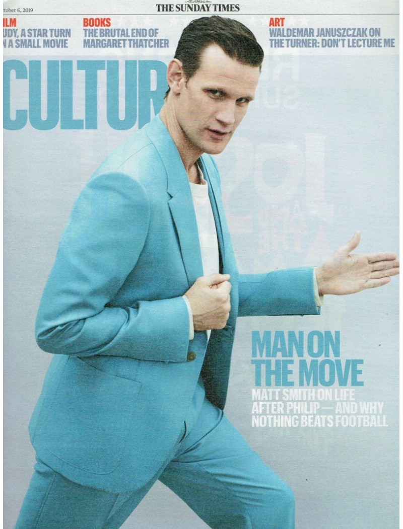 Culture Magazine 2019 6th October 2019 Matt Smith