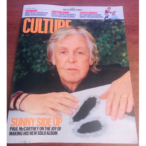 Culture Magazine 2020 6th December 2020 Paul McCartney