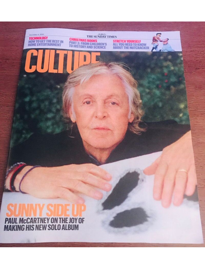 Culture Magazine 2020 6th December 2020 Paul McCartney