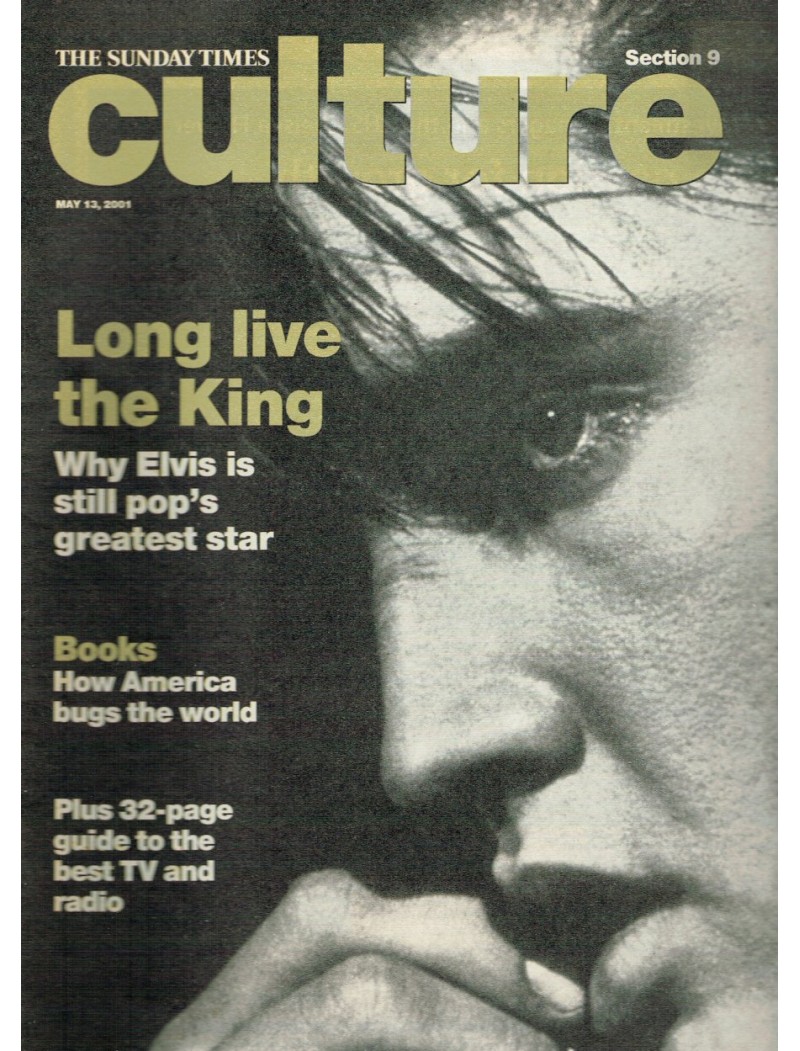 Culture Magazine 2001 13th May 2001 Elvis