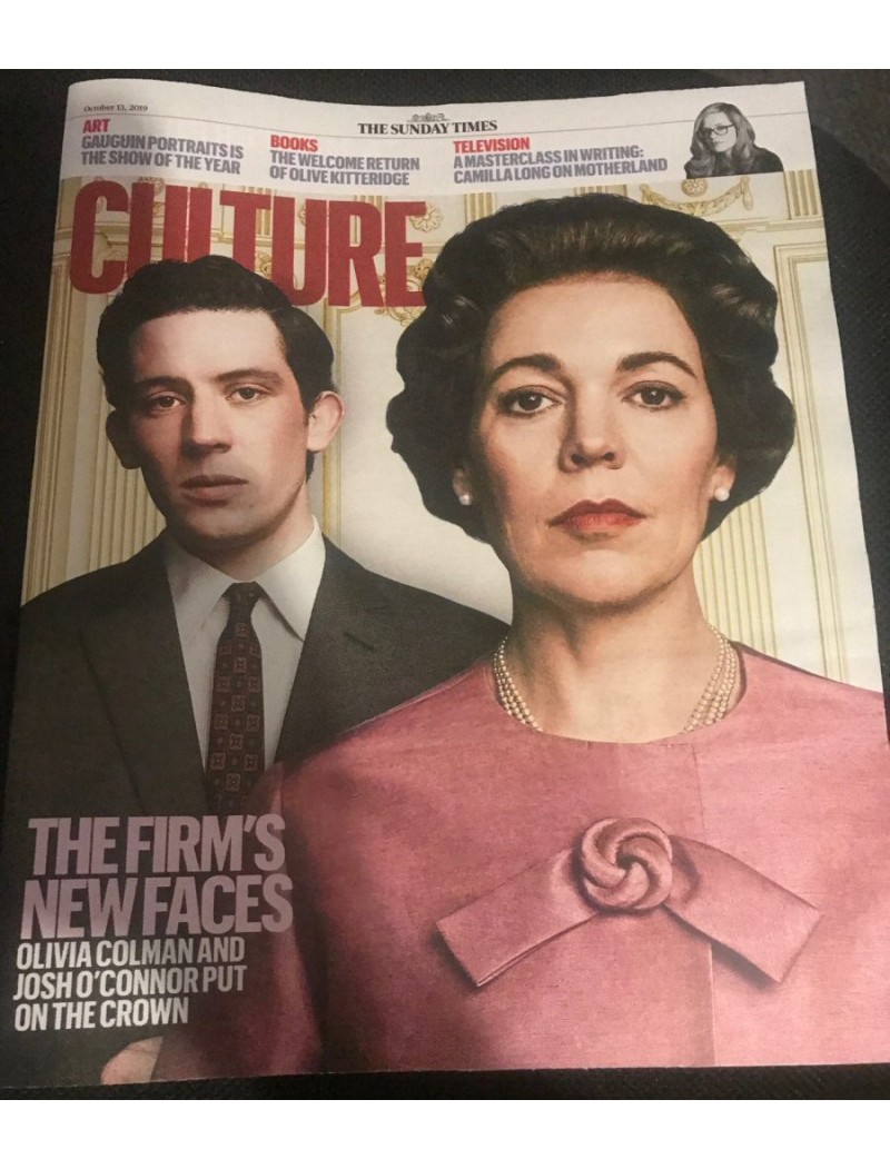 Culture Magazine 2019 13/10/19 Olivia Colman
