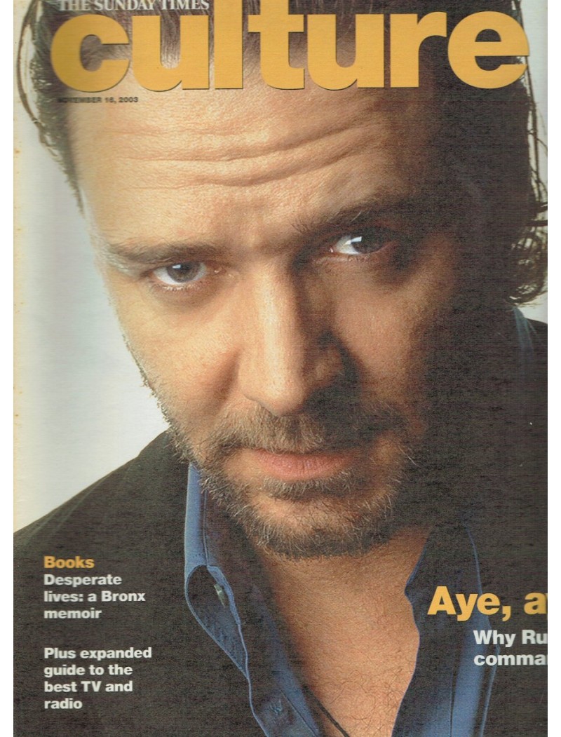 Culture Magazine 2003 16/11/03 Russell Crowe