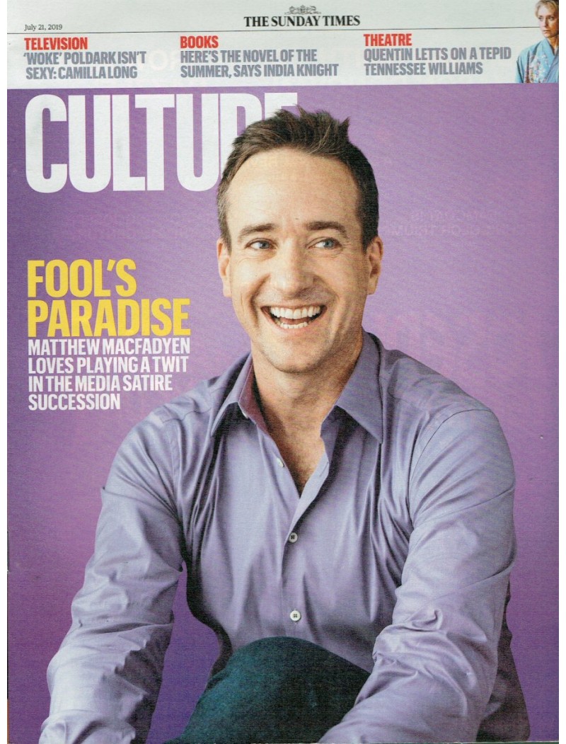 Culture Magazine 2019 21/07/19 Matthew Macfadyen