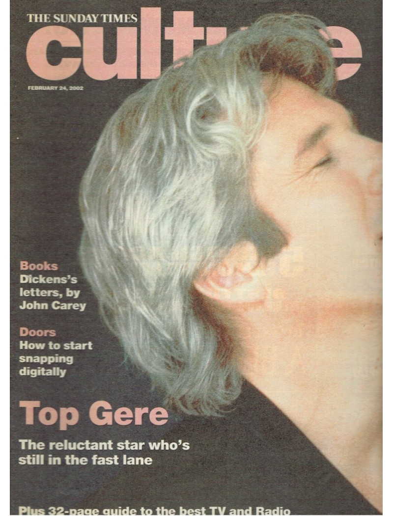 Culture Magazine 2002 24th February 2002 Richard Gere