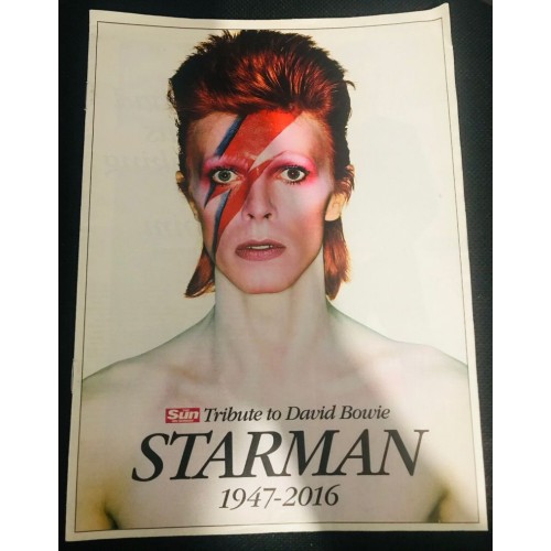 Tribute to David Bowie Starman 1947 - 2016