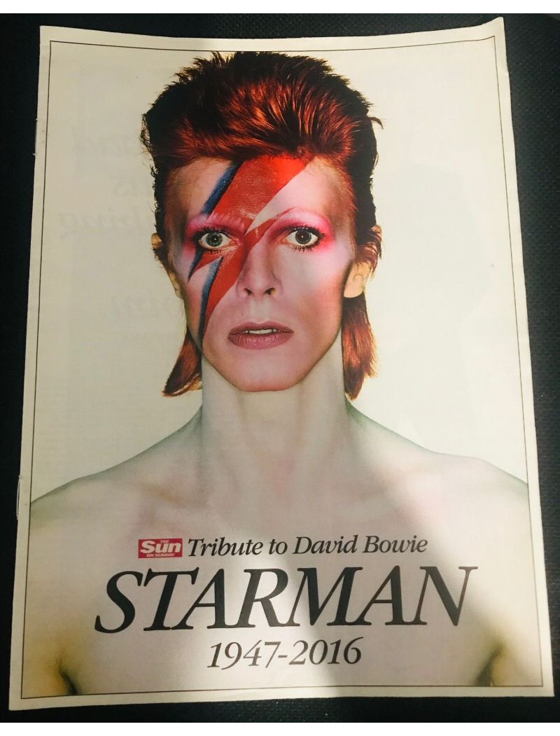 Tribute to David Bowie Starman 1947 - 2016