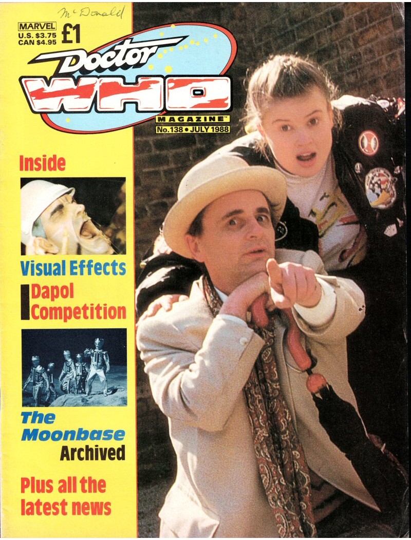 Doctor Who Magazine 138 Doctor Who Magazine 138