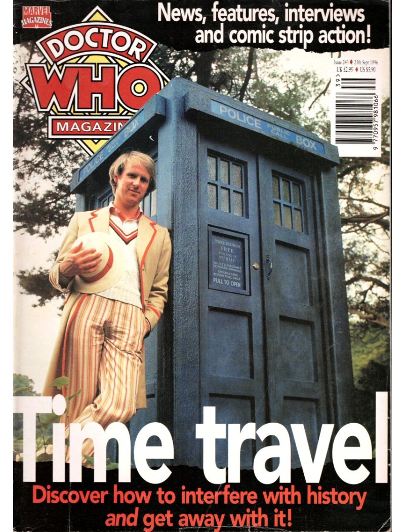 Doctor Who Magazine 243 Doctor Who Magazine 243