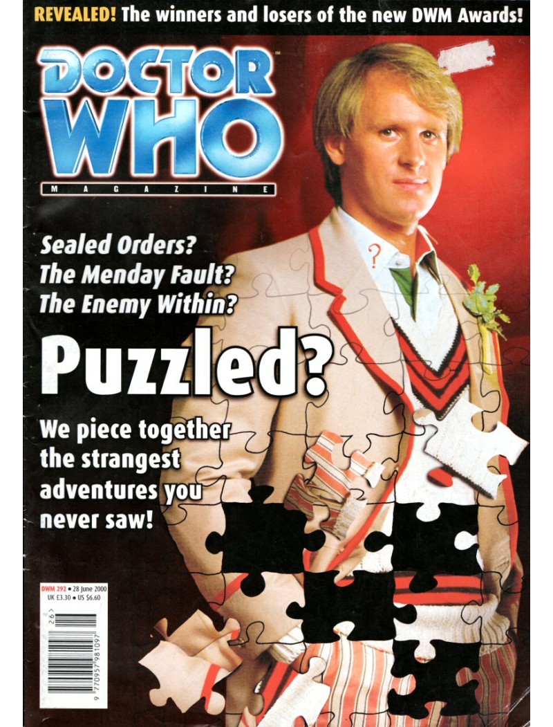 Doctor Who Magazine 292 Doctor Who Magazine 292