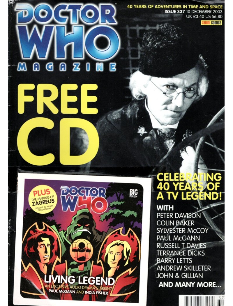 Doctor Who Magazine 337 Doctor Who Magazine 337