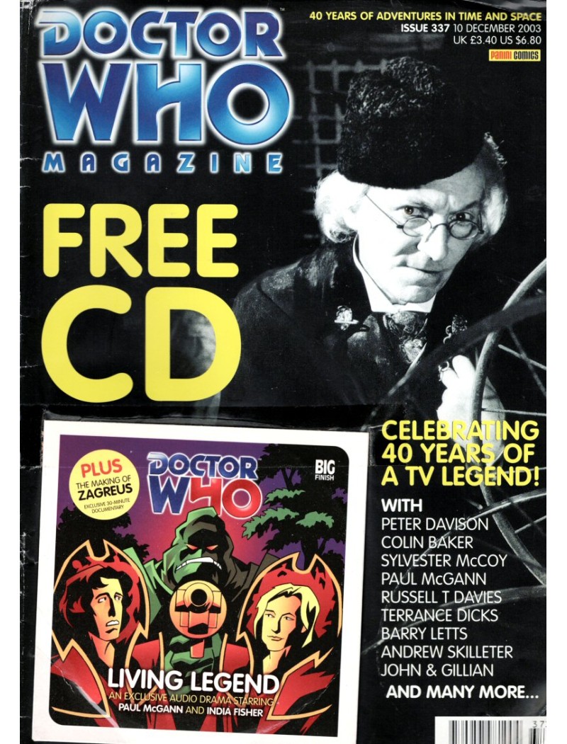 Doctor Who Magazine 337