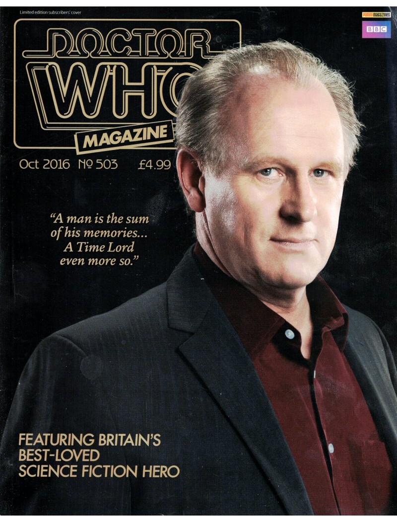 Doctor Who Magazine 503 (Subscriber Cover)