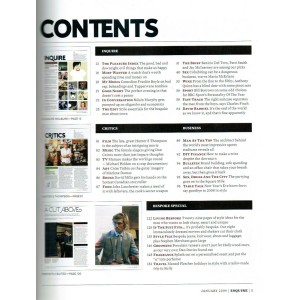 Esquire Magazine 2009 01/09