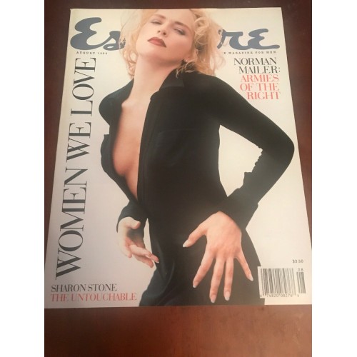 Esquire Magazine US 1996 August 1996 Sharon Stone