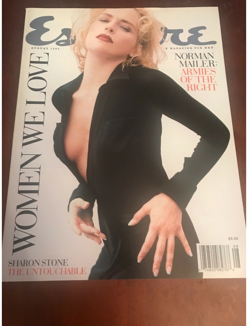 Esquire Magazine US August 1996 Sharon Stone