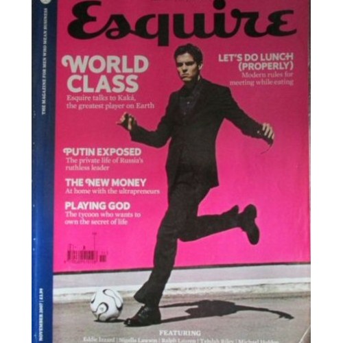 Esquire Magazine 2007 November 2007
