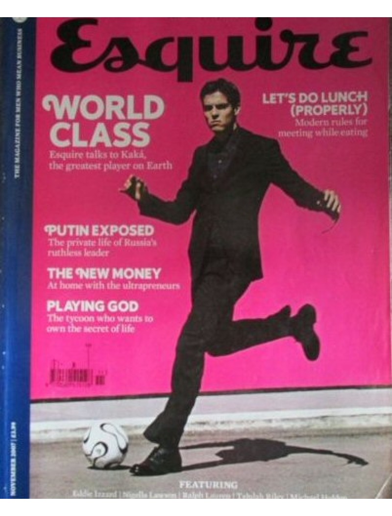 Esquire Magazine November 2007 Esquire Magazine November 2007