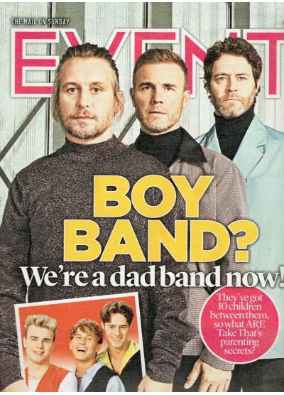 Event Magazine 11th November 2018 Take That
