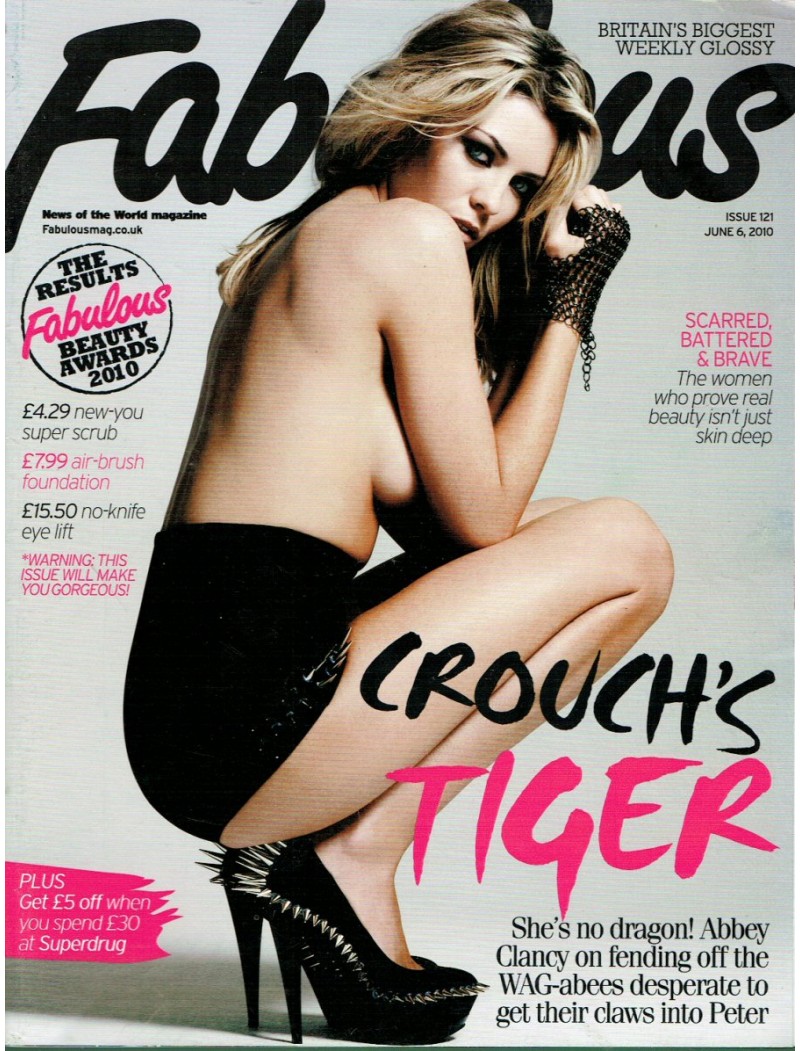 Fabulous Magazine 2010 6th June 2010 Abbey Clancy