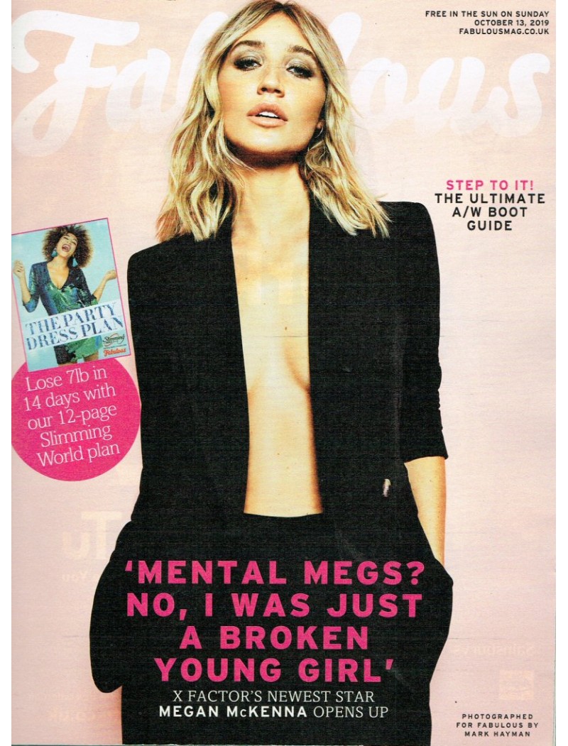 Fabulous Magazine 2019 13th October 2019 Megan Mckenna Fabulous Magazine 2019 13th October 2019 Megan Mckenna