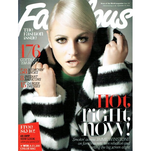Fabulous Magazine 2010 19/09/10 Jaime Winstone