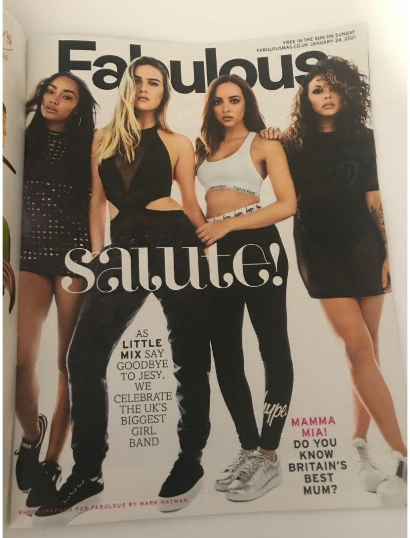Fabulous Magazine 2021 24th January 2021 Little Mix
