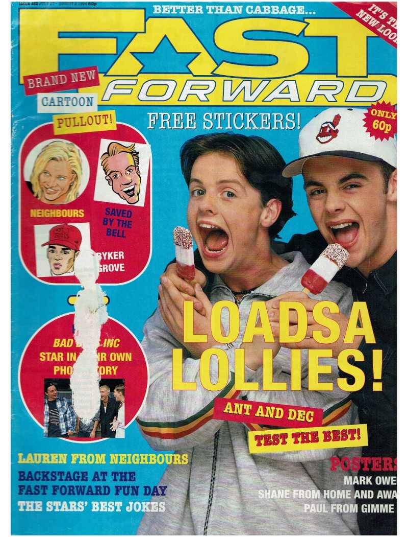 Fast Forward Magazine - Issue 252 27/07/1994