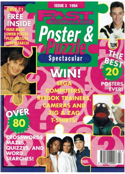 Fast Forward Magazine Poster And Puzzle Spectacular - Issue 3