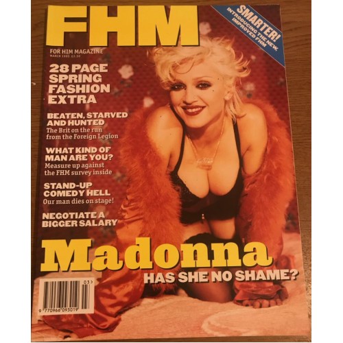 FHM Magazine 1995 03/95 Madonna