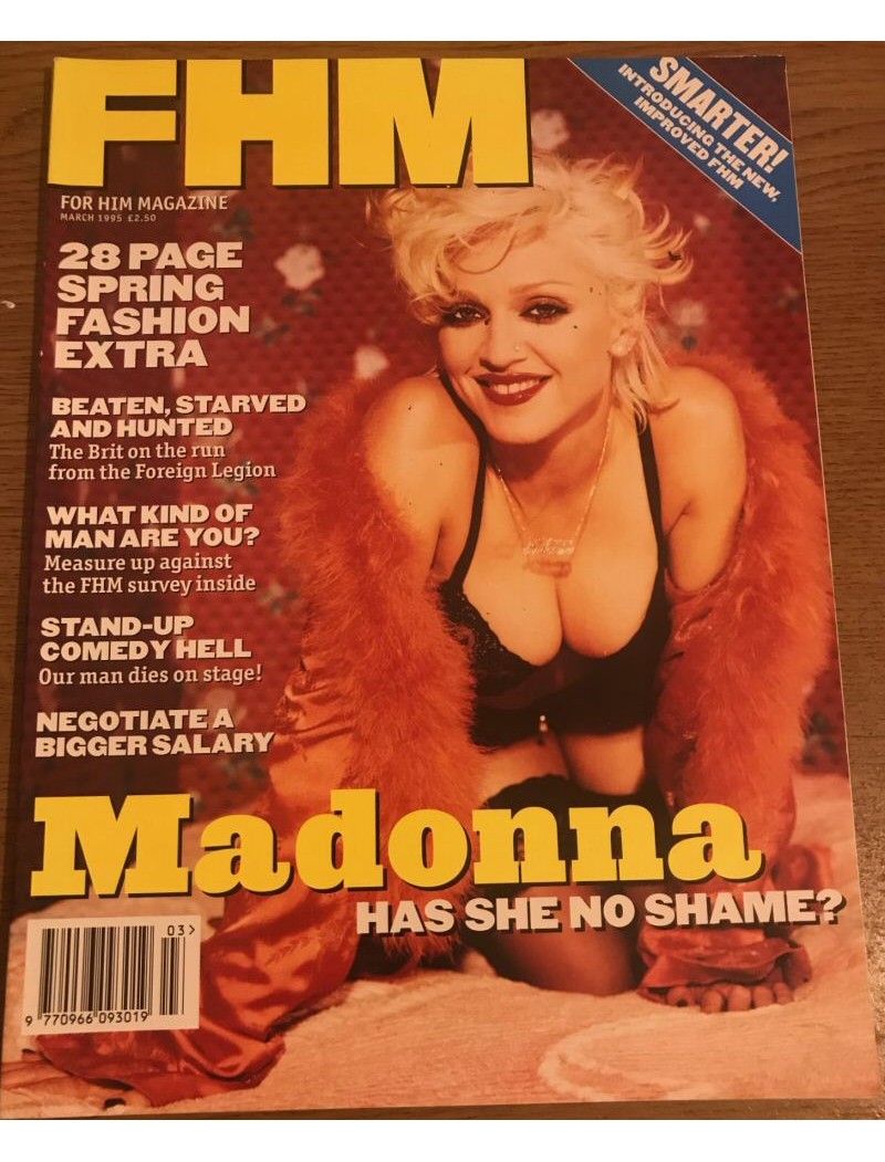 FHM Magazine 1995 03/95 Madonna