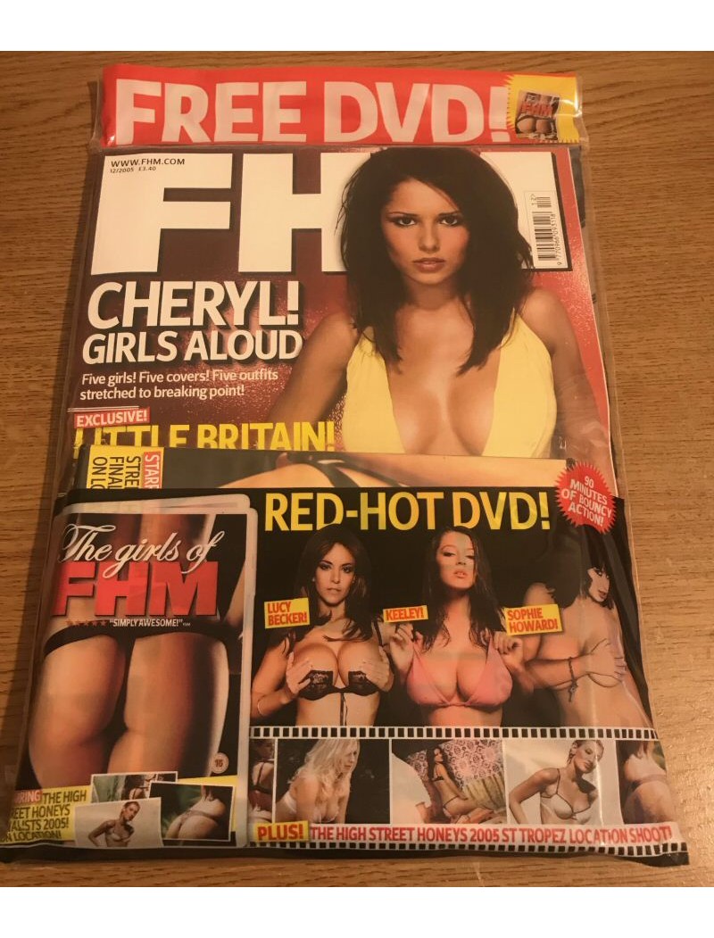FHM Magazine 2005 12/05 Cheryl Cole Girls Aloud SEALED