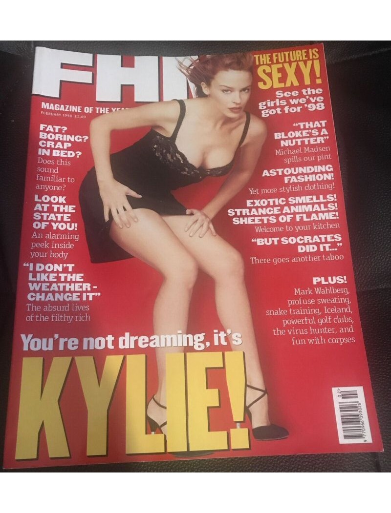 FHM Magazine 1998 02/98 Kylie Minogue