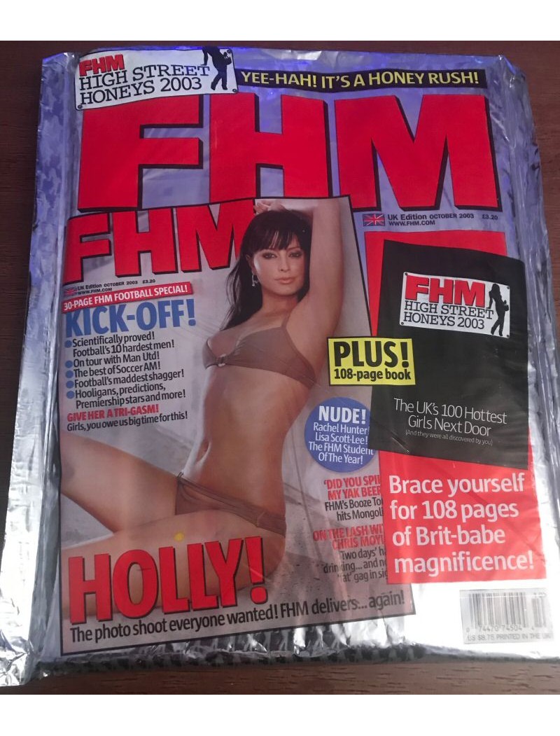 FHM Magazine October 2003 Holly Valance SEALED FHM Magazine October 2003 Holly Valance SEALED