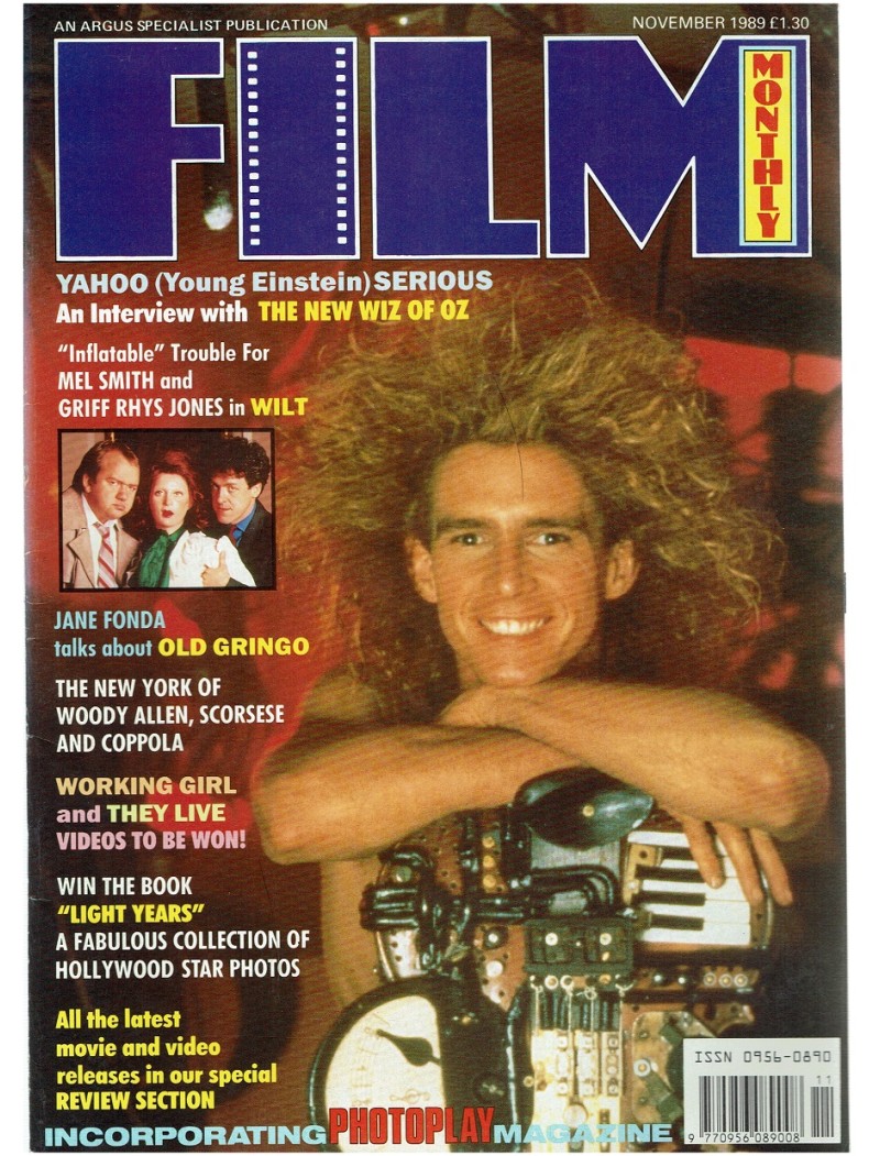 Film Monthly Magazine - 1989 November 1989
