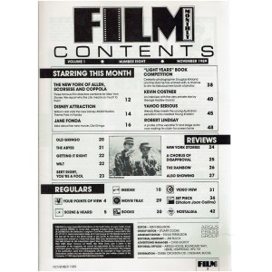 Film Monthly Magazine November 1989
