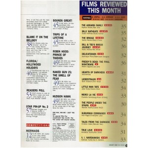 Film Review Magazine January 1992