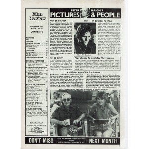 Film Review Magazine - 1984 November 1984
