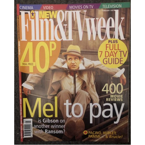 Film & TV Week Magazine 1997 01/02/97